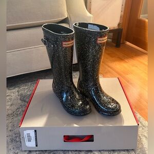Hunter Kids Original Giant Glitter Rain Boots